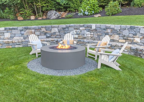 Fire Pit Landscaping in Brandon