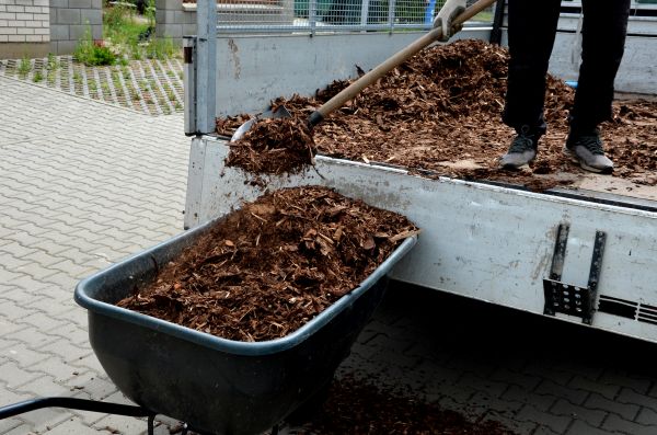 Playground Mulch Delivery in Brandon