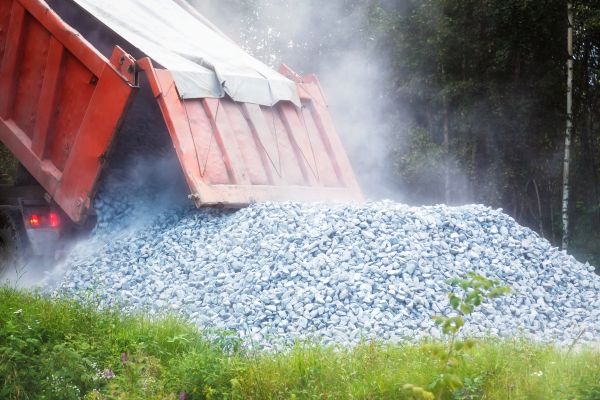 Limestone Gravel Delivery in Brandon