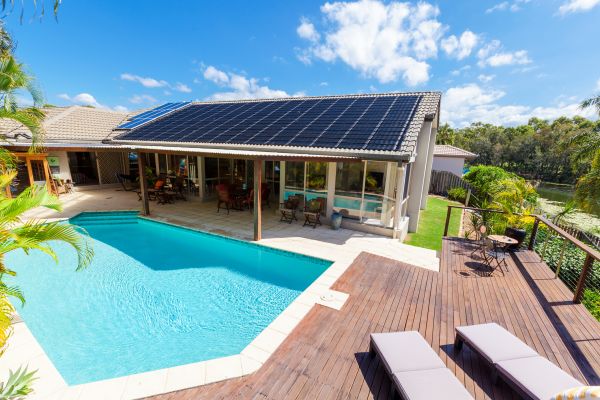 Pool Deck Landscaping in Brandon