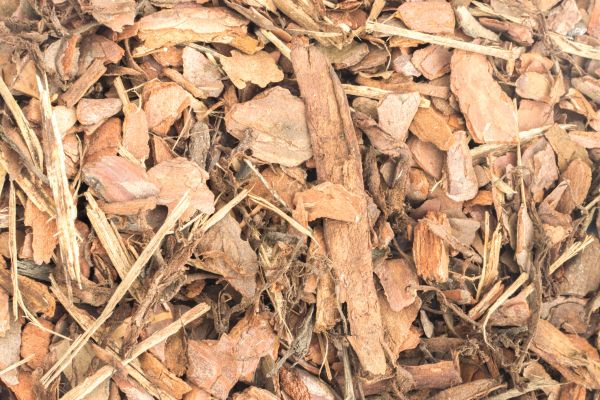 Bark Mulch Installation in Brandon